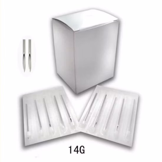 Disposable 48mm Stainless Steel Tattoo Piercing Supplies for Body Art