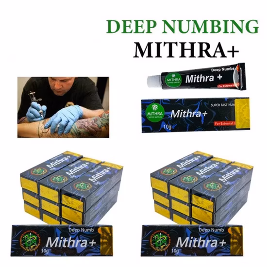 Профессиональный обезболивающий крем для татуировки Mithra, анестезирующий препарат для микроблейдинга